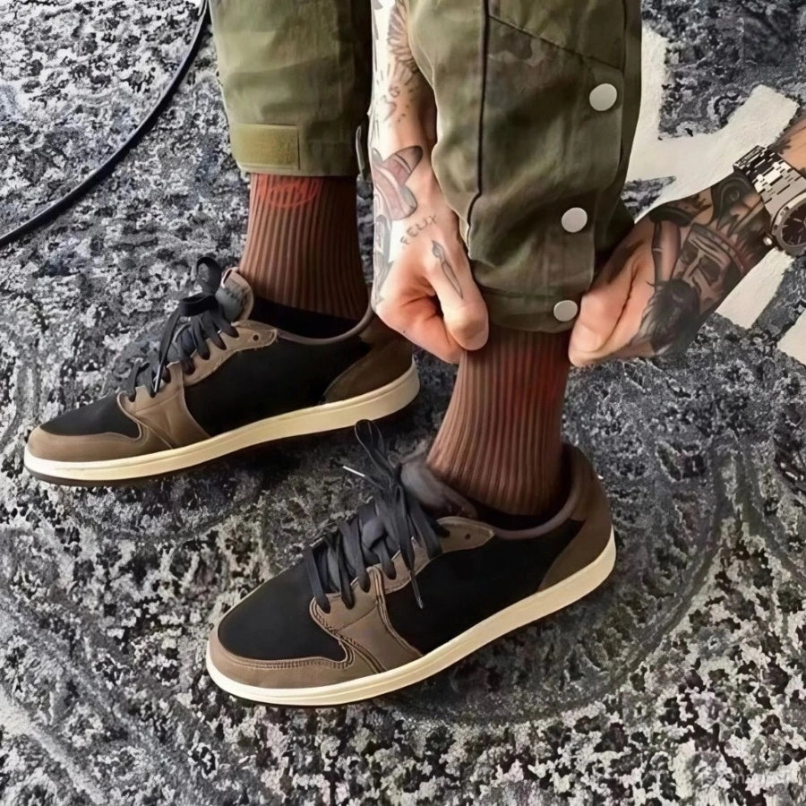 🔥Hot Sale 1 Low OG X TS Dark Mocha Black SP