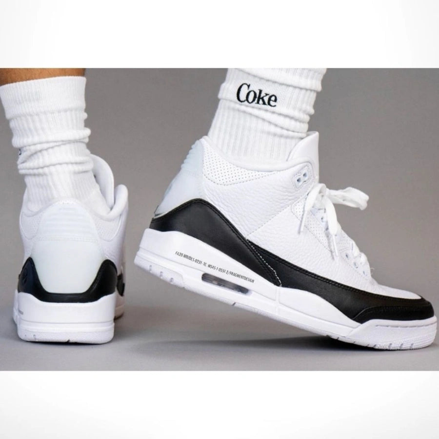 🔥Hot Sale 3 Retro SP x Fragment Design White