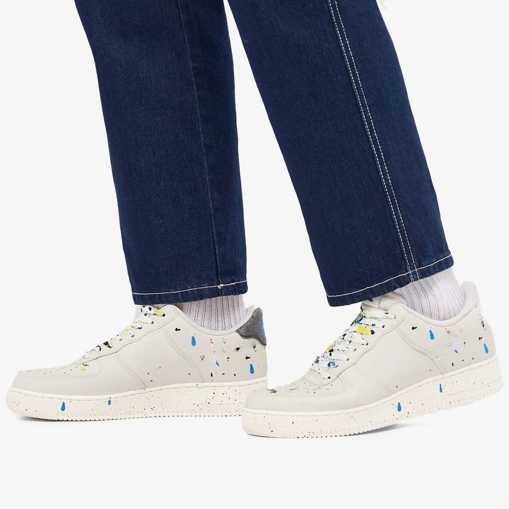 🔥Hot Selling 1 Low Paint Splatter Light Bone Black Sail